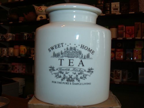 CERAMIC TEA CADDY